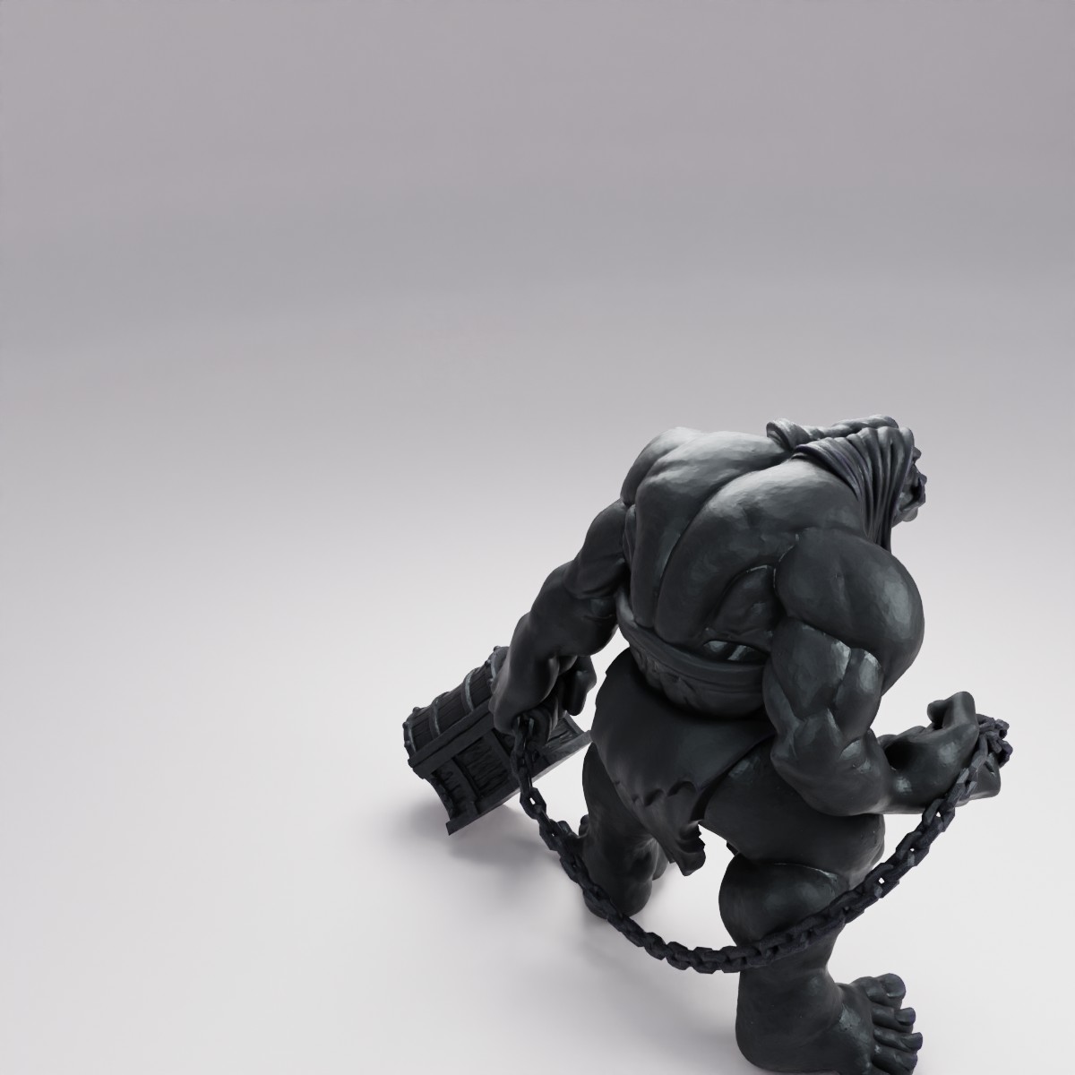 Hot Goblin. 財宝を守る女オーガ - TTRPGミニチュア | Hot Goblin